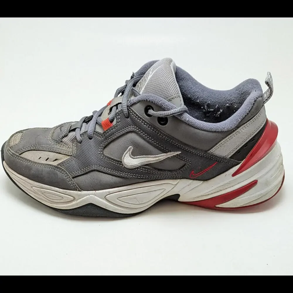 Mens Nike M2K Tekno Gray Gunsmoke Athletic Running Shoes BV2519-001 Size 8.5